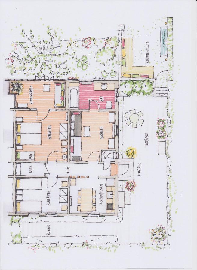 Ferienwohnung Im Fachwerkhof 'Haus In Bewegung' Seelscheid Exterior photo