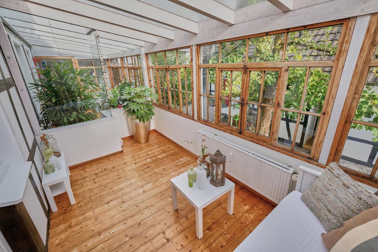 Ferienwohnung Im Fachwerkhof 'Haus In Bewegung' Seelscheid Exterior photo